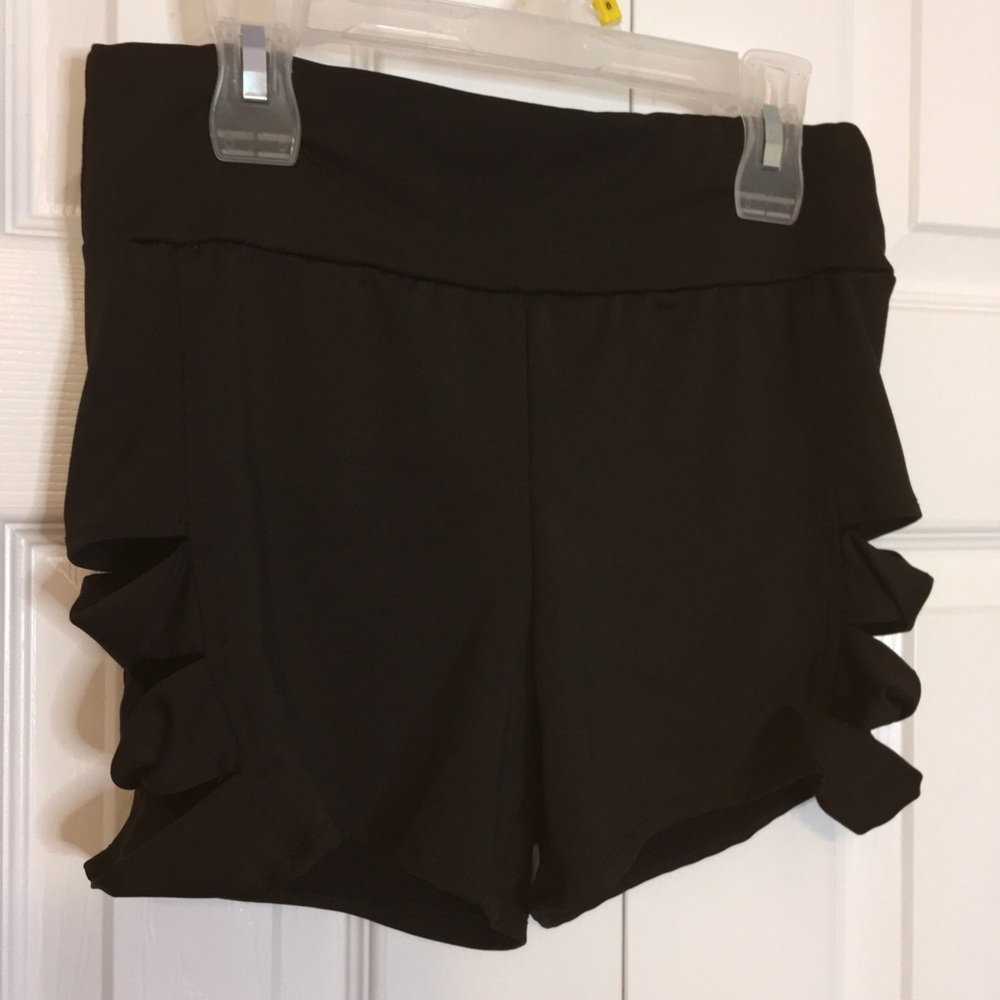 3/$12 STRETCH BIKER SHORTS BOZZOLO